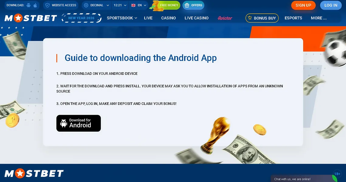 Mostbet App Download for Android