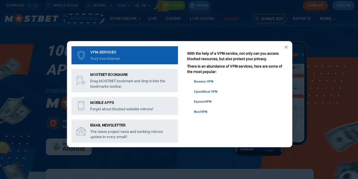 Mostbet App Download for iOS